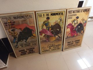 3 Carteles Toros Monumental Barcelona Sevilla