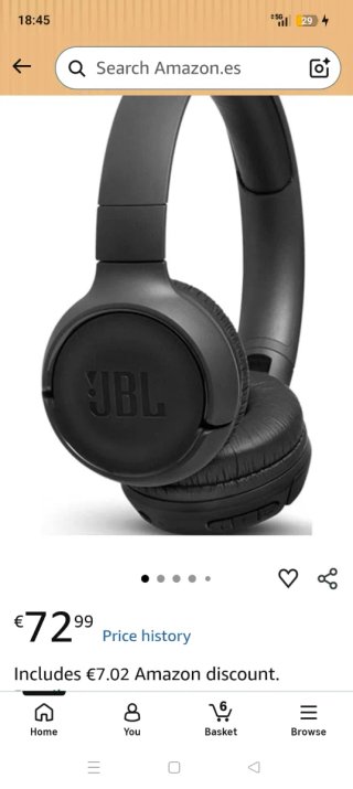 Auriculares JBL Negros