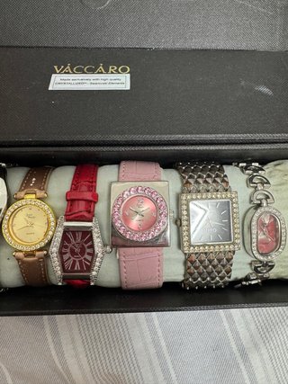 Lotto di 10 Orologi Vaccaro Swarovski