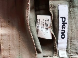 Falda corta evasé verde militar Pleno Vintage Y2K