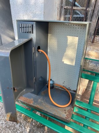 Estufa Gas Antigua Chalmeta Aitona E-68 Vintage
