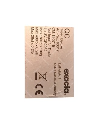 Bilancia Pesa Persone Exacta Deluxe
