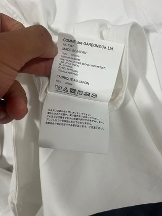Camiseta Comme des Garçons Corazón Negro
