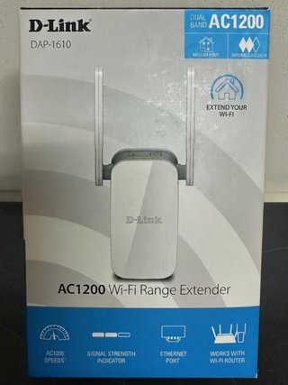 Repetidor WiFi D-Link AC1200 DAP-1610 NUEVO
