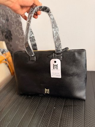 Bolsos Mishay Rajwani - Camel y Negro (A estrenar)