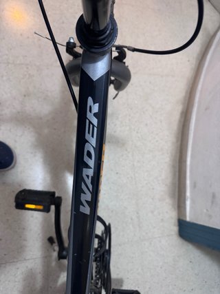 Bicicleta WARDER Gris MTB 24 NF Para edades 8-14
