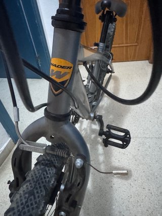 Bicicleta WARDER Gris MTB 24 NF Para edades 8-14