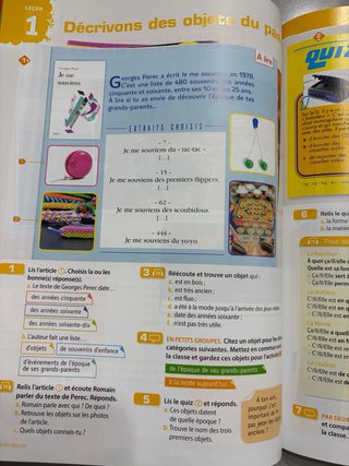 Adomania, Français A2.1, 3 ESO. Livre de l'élève