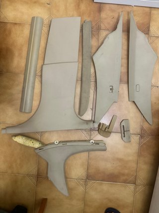 Embellecedor tapizado interior BMW Serie 5 Beige