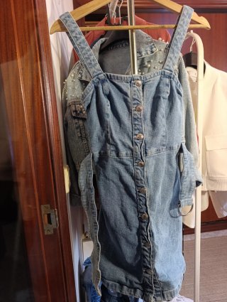 Vestido vaquero Bershka Talla XS