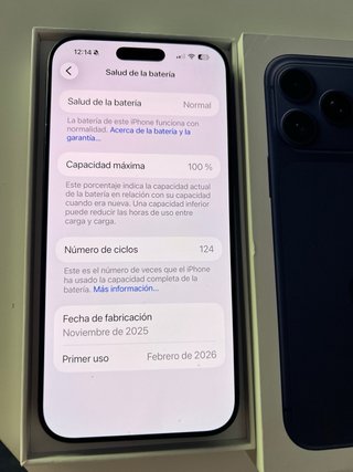 iPhone 17 Pro Max 512GB Azul Marino