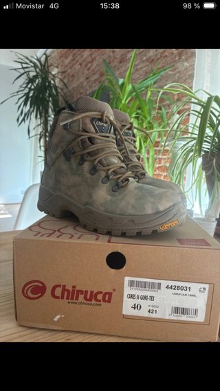 Botas Chiruca Talla 40 Gore-Tex Camuflaje