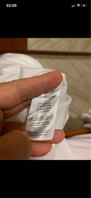 Camicia uomo Sonny Bono bianca XXL