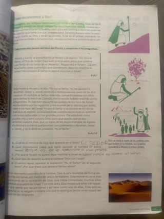Religión Católica, 1 Secundaria, Comunidad de M...