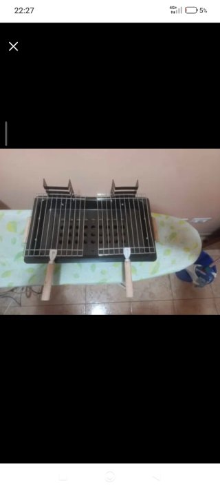 Mini barbecue nera