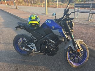 Yamaha MT-125 2021 Azul/Blanco