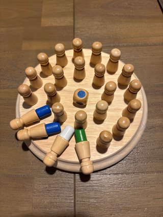 Memory Chess de Madera - Juguete Educativo