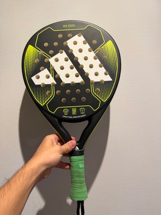 Pala de pádel Adidas RX 1000 + Funda original