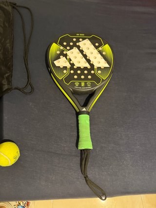 Pala de pádel Adidas RX 1000 + Funda original