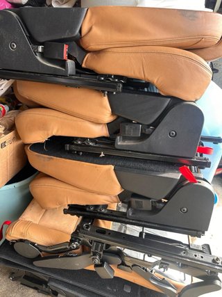 Interior completo cuero Camel