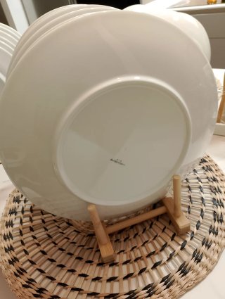 18 Platos Sargadelos Azul Blanco serie Itálica