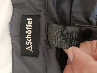 Pantaloni da trekking Schöffel donna blu XXL