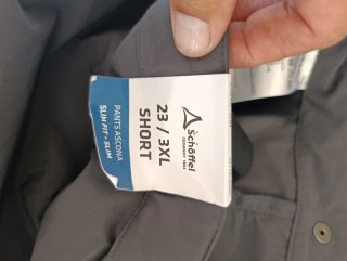 Pantaloni da trekking Schöffel donna blu XXL