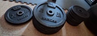 Banco Musculación Domyos BM490 + Barra