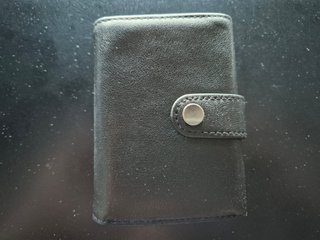 Cartera Hombre YESIIW Negra