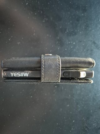 Cartera Hombre YESIIW Negra