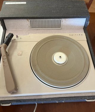 Fonovaligia Philips Caravel vintage