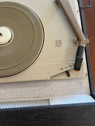 Fonovaligia Philips Caravel vintage