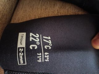 Traje Neopreno Olaian 2.2mm Talla M Hombre