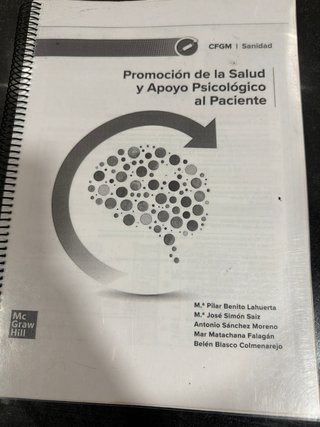 Promoción de la salud de apoyo psicológico al paci