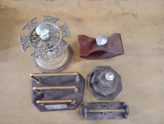 Conjunto escritorio antiguo