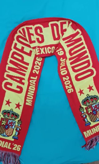Bufanda Selección Española Mundial 2026