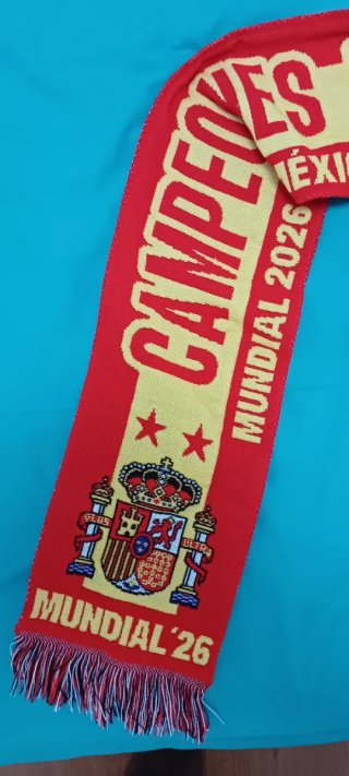 Bufanda Selección Española Mundial 2026