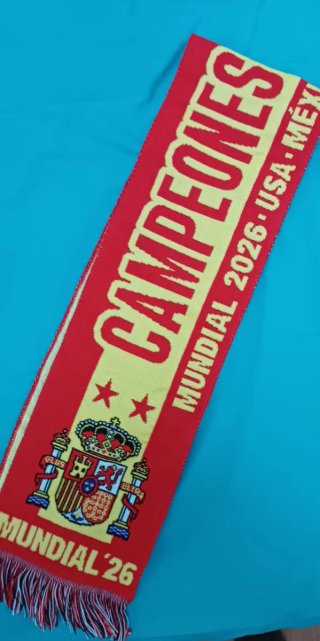 Bufanda Selección Española Mundial 2026