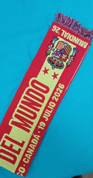 Bufanda Selección Española Mundial 2026