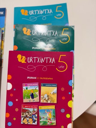 Libros de infantil Urtxintxa
