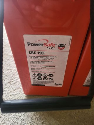 Baterías PowerSafe SBS 190F 12V 190Ah
