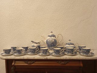 Juego de tazas de porcelana