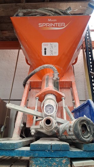 Máquina de yeso Mixer Sprinter