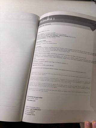 Filosofia 1 batxillerat