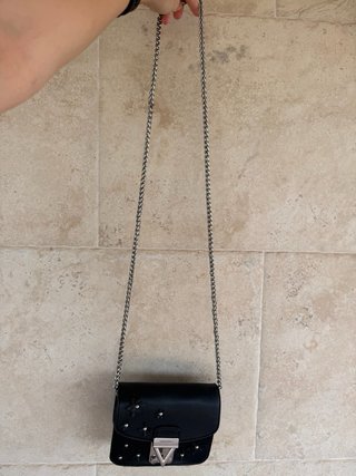 Bolso Valentino Negro Flores