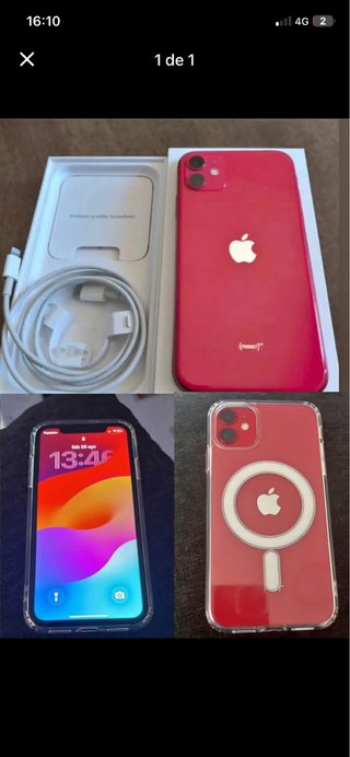 iPhone 11 Rojo
