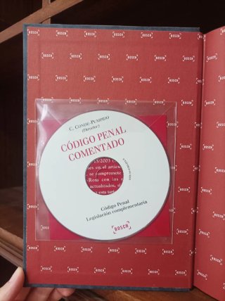 Código Penal Comentado (2 Tomos + CD)  Edit. Bosch