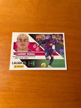 Cromo Lamine Yamal LaLiga Panini 2026-2027