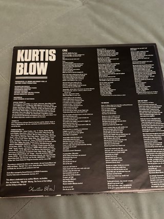 Kurtis Blow - Kurtis Blow LP 1980 Alemania