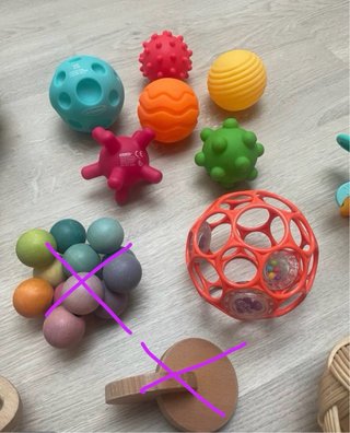Lote Juguetes Psicomotricidad Bebé Montessori